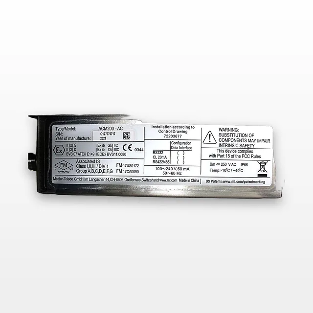 Mettler Toledo Power supply ACM200 AC WITH CL20MA - Interface Converter
