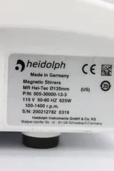 Heidolph Magnetic Stirrers 505-30000-13-3 Laboratory Stirrer 115V 50/60Hz