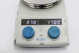 Velp Scientifica AREX 6 Digital Pro Magnetic Stirrer, Worn Blue Knobs