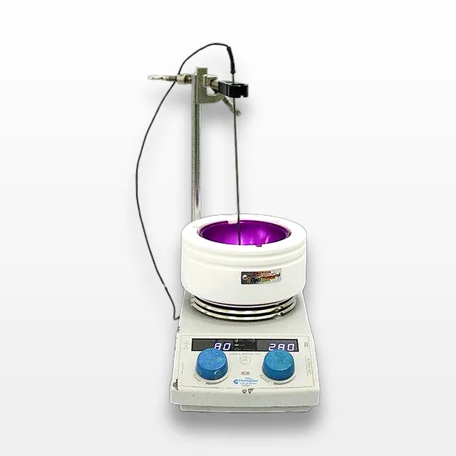Velp Scientifica AREX 6 Digital Pro Magnetic Stirrer, Worn Blue Knobs