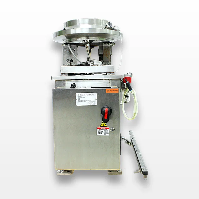 R-Tech Feeders 15-110AC-WS-B-CS Vibratory Bowl Feeder for Parts Sorting