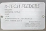 R-Tech Feeders 15-110AC-WS-B-CS Vibratory Bowl Feeder for Parts Sorting