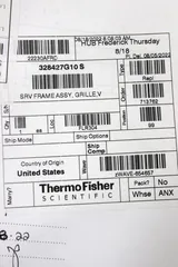 Thermo 328427G10 S SRV Frame Assy, Grille for VSC 700 Industrial Component