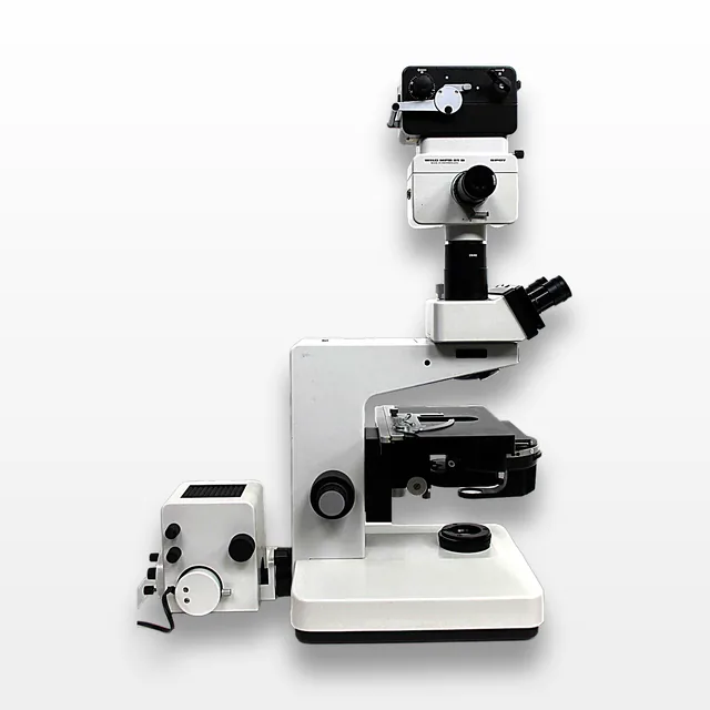 Leitz Dialux 20 Microscope with WILD MPS 51 S SPOT Camera, Used, Good Condition
