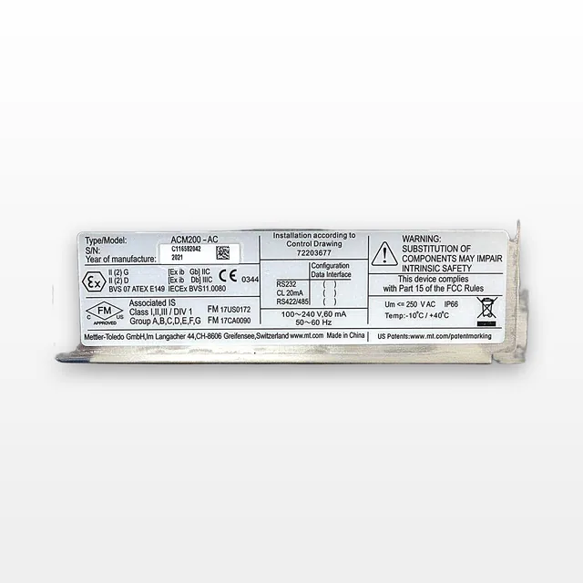 Mettler-Toledo ACM200-AC Interface Converter, Turnkey Ready, 100-240V