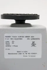 Fisher Scientific Speed Touch Vortexer 02215360 Lab Mixing Equipment 120V