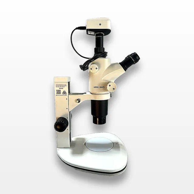 LEICA S8AP0 Microscope Binocular Good Condition Powers On