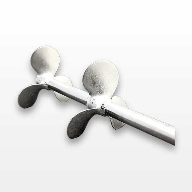 N/A Stainless Steel Agitator Industrial Propeller Stirrer - Excellent Condition