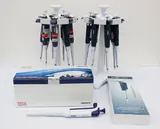 Rainin Manual Single-Channel Pipettes Set: 18 Pipettes & 2 Holders