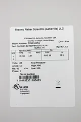 Thermo Fisher TSX 2320FA Freezer -21C, 120V, 50/60Hz