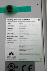 Stirling Ultracold SU780XLE Ultra-Low Temp Freezer -86°C