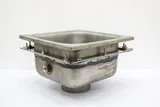 SMITH 3002-3007 Body Sani-Ceptor Floor Drain with Square Top, Stainless Steel
