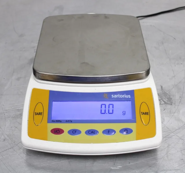 Sartorius CP8201 Lab Bench Scale 8200g Capacity with Motorized Calibration