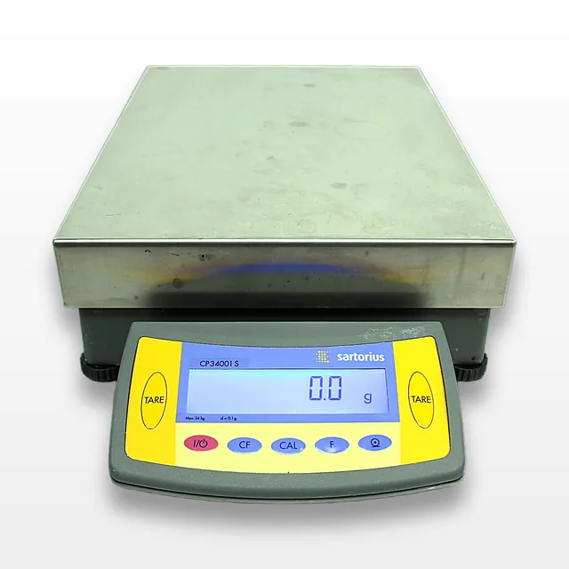 Sartorius CP34001S Lab Bench Scale 34000g Capacity 230V CP34001S 0.1g Readability