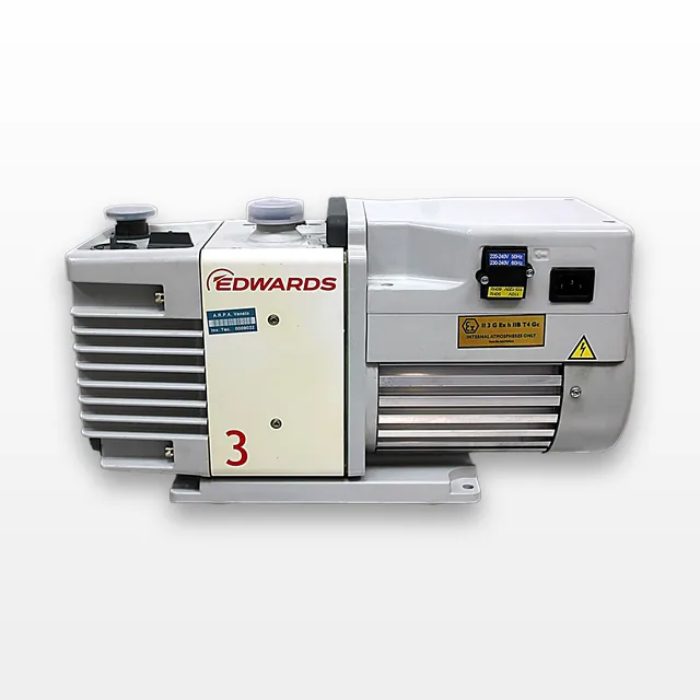 Edwards RV3 Finnigan Rotary Vane Vacuum Pump, Oil Sealed, 220-240V, 50/60Hz