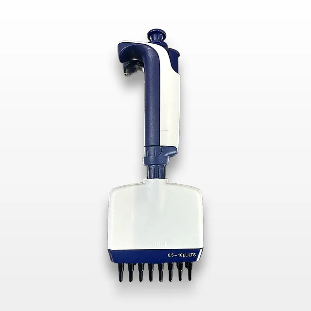 Rainin 8-Channel 0.5-10uL Pipet-Lite XLS Pipette - Good Condition, Multichannel