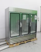 Norlake Scientific GPR723SSG/0 Triple Glass Door Lab Refrigerator 72 cu ft