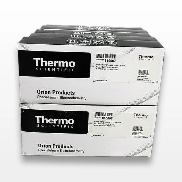 Thermo Scientific 810007 Ross Electrode Fill Solution Set, 3M KCI, 10x5-Pack