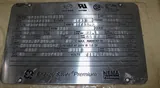 GE 5KS324ATE205A 40 HP Industrial AC Motor 1780 RPM, ODP Design