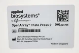 Applied Biosystems OpenArray Plate Press 2 Real-Time PCR
