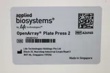 Applied Biosystems OpenArray Plate Press 2 Real-Time PCR