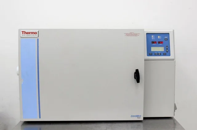 Thermo 7452 CryoMed Freezer Cold Storage Unit with LN2 Injection, Good Condition