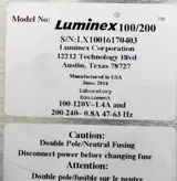 Luminex Luminex 100/200 System Assay Platform Flow Cytometry Protein & RNA Tests