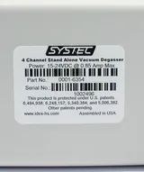Systec 4 Channel Stand Alone Vacuum Degasser  0001-6354