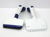 Rainin E4 XLS Electronic Pipettes Set, Turnkey, Multi-Channel, Adjustable Spacer