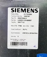 Siemens LGSEC11S18BBBT Lab Room Supply Air Terminal, Good Condition