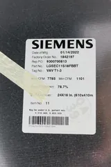 Siemens LGSEC11S18FBBT Lab Air Terminal, 2022, Good Condition