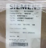 Siemens LGSMX11S08BHBT Laboratory Room Supply Air Terminal New in Box