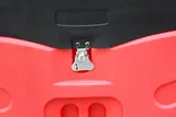 N/A 8' Curved Container Storage on Wheels - Portable Plastic Organizer