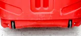 N/A 8' Curved Container Storage on Wheels - Portable Plastic Organizer