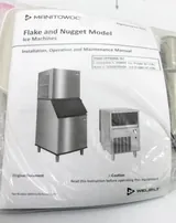 Manitowoc UFF0200A-161 Flaked Ice Machine 115V 60Hz