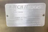 R-Tech Feeders 15-110AC-FC-B-H-CS Vibratory Bowl Feeder with Hopper - Efficient Parts Handling