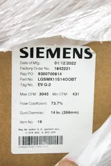 Siemens LGSMX11S14OOBT Air Terminal New Scratch/Dent Cosmetic