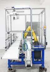 IDI Pick and Place Robot Cell with FANUC LR Mate 200iD/7L, Automated System