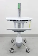 Ergotron SV41-6100-0 Medical Mobile Cart with Keys, VG Condition