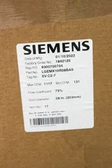 Siemens LGEMX10R08BAS Laboratory Exhaust Air Terminal, New, 2022 Model