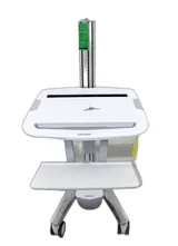 Ergotron SV41-6100-0 Medical Mobile Cart with Keys, VG Condition