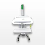 Ergotron SV41-6100-0 Medical Mobile Cart with Keys, VG Condition