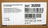 Falcon 376814/35209 Test Tube 14mL Round-Bottom 500/Case & Centrifuge Tubes