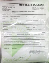 Mettler Toledo WEIGHT,10KG,ASTM Calibration Weight in Case