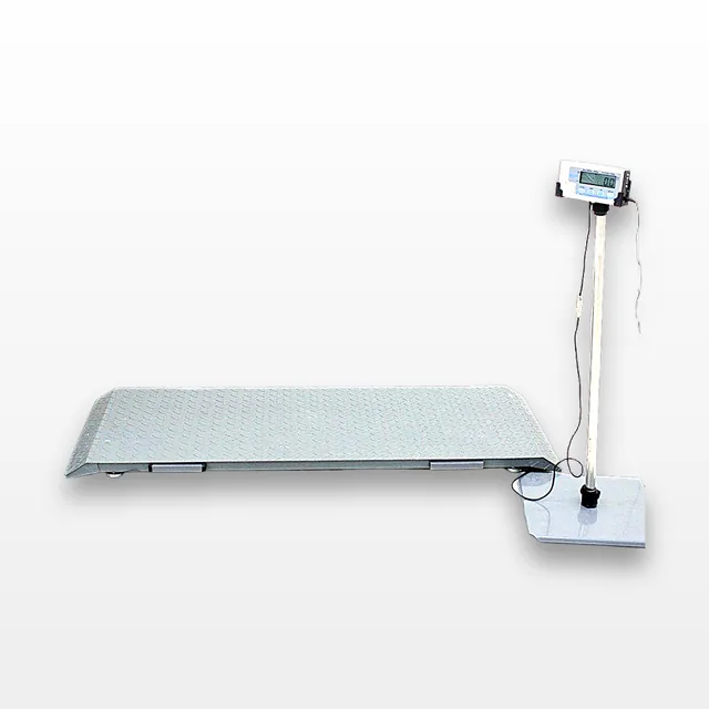 SALTER Brecknell PS1000 Portable Floor Scale, VG Condition, 120V, 50/60Hz