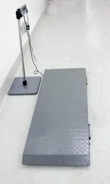 SALTER Brecknell PS1000 Portable Floor Scale, VG Condition, 120V, 50/60Hz