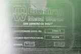 Bulling Metal Works CS1857/ HX25574 External Cell Settler T-316L