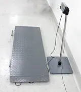 SALTER Brecknell PS1000 Portable Floor Scale, VG Condition, 120V, 50/60Hz