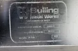 Bulling Metal Works CS1853 HX2598 External Cell Settler T-316L, Excellent Condition