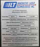 ILT Custom Laser Coherent Avia UV Ablation Workstation, Includes Computer/Software